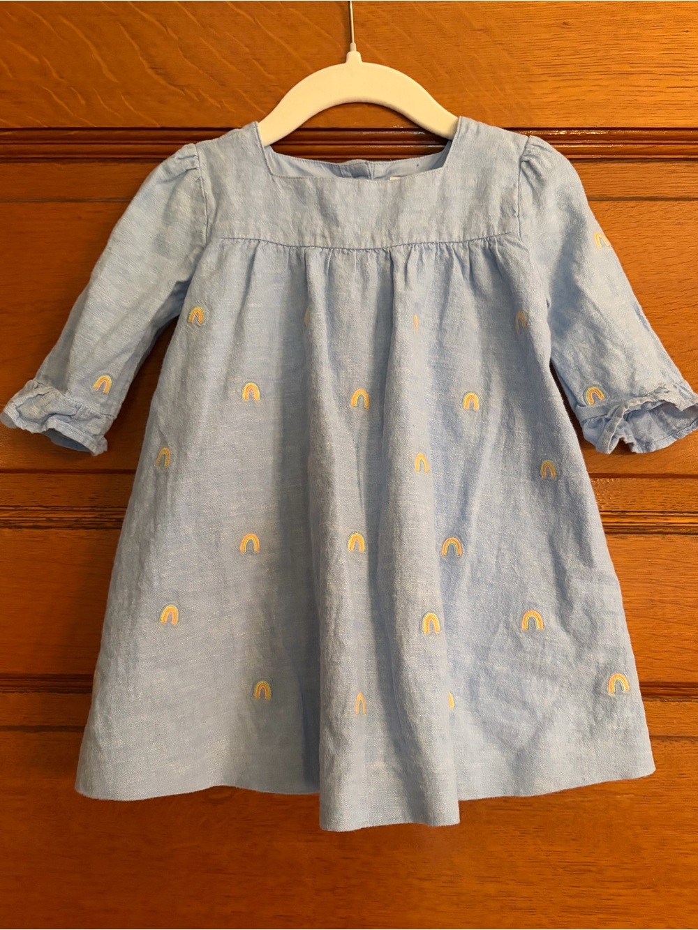 Janie and Jack Baby Girl Embroidered Dress